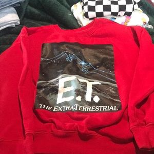 Red hoodie e.t from forever 21 kids large